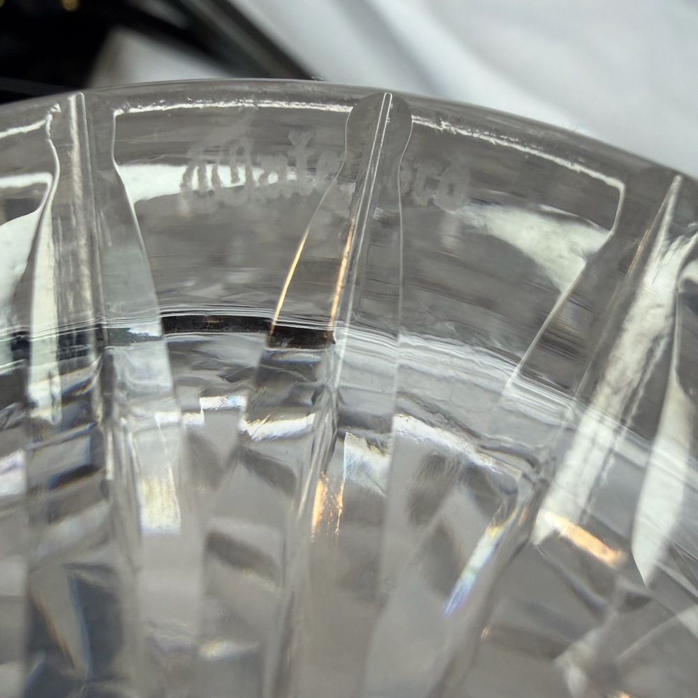 Authentic Waterford Crystal Lismore Spirit Decanter with Stopper - Signed - 10" - Picture 10 of 12